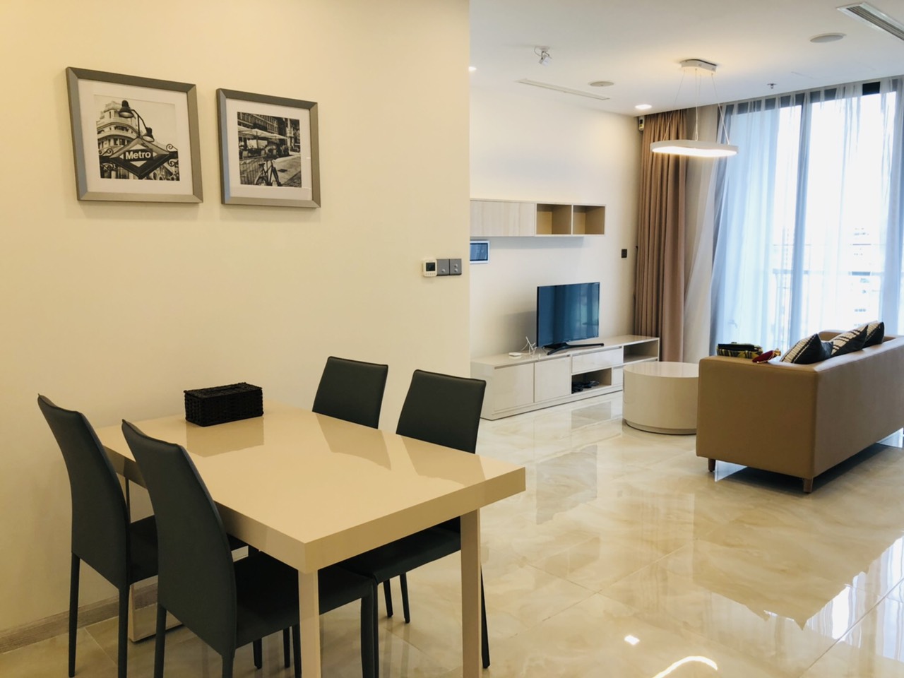 Cho thuê 4PN Vinhomes Bason giá 65 triệu