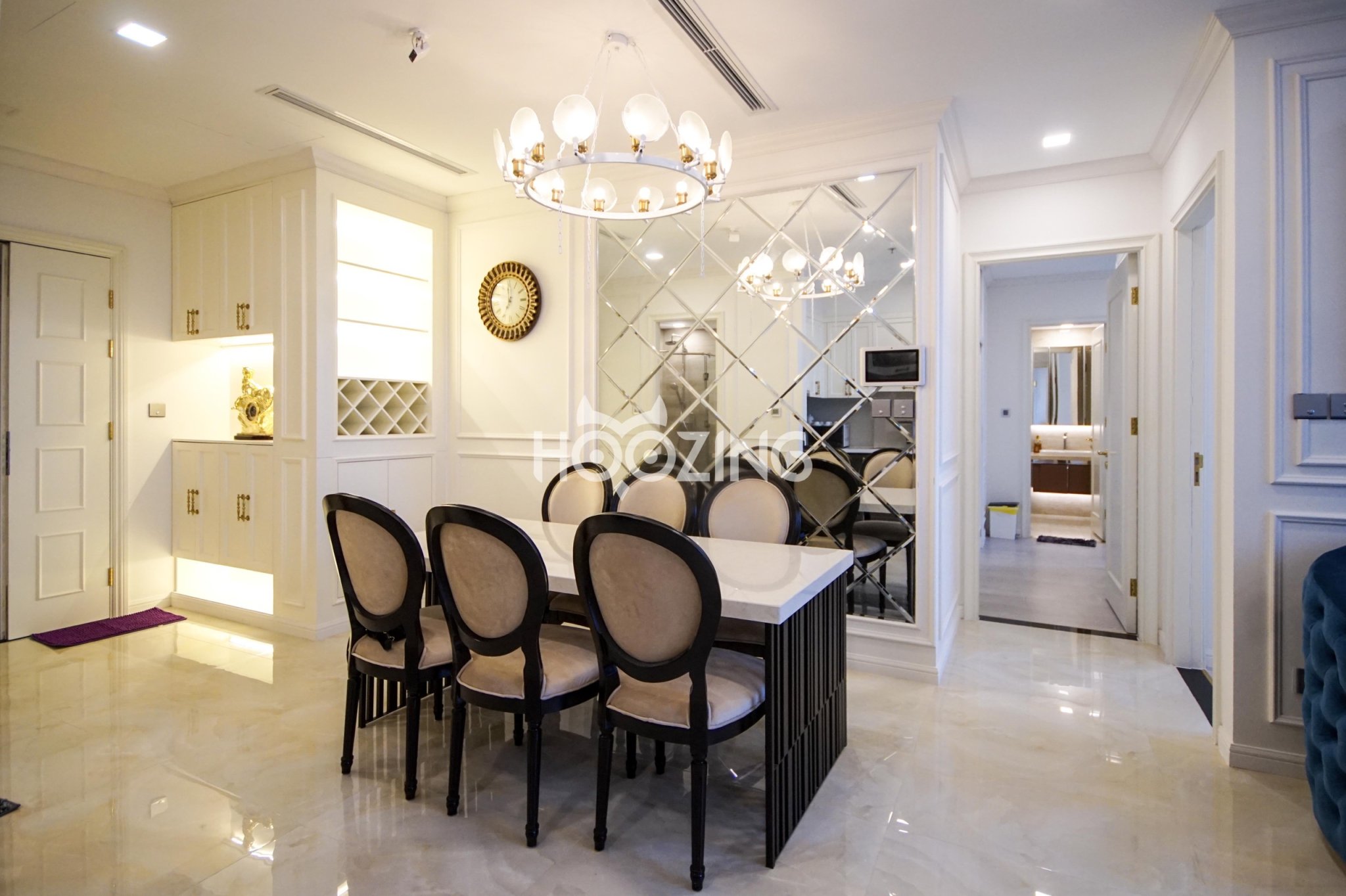 Cho thuê căn hộ 2PN 78m2 Vinhomes Golden River Ba Son Q1. view sông view Bitexco. Call 0906 322 053