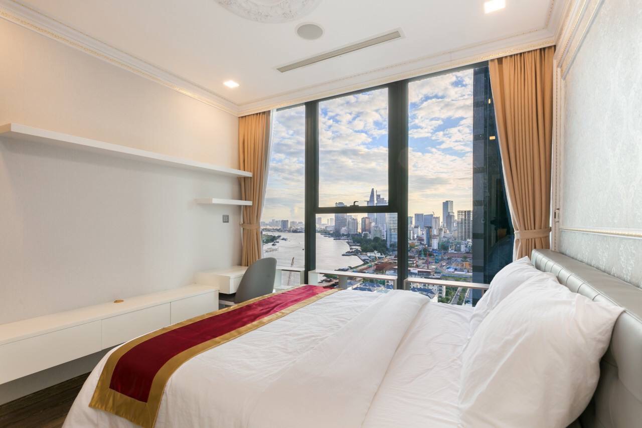 Cho thuê căn hộ 2PN Vinhomes Golden River view sông Bitexco Q1 nhà đẹp