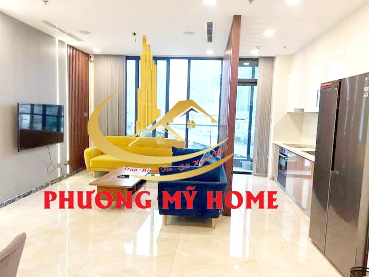 Đang trống sẵn cần cho thuê căn hộ 3PN Vinhomes Ba Son, nội thất cao cấp view sông.