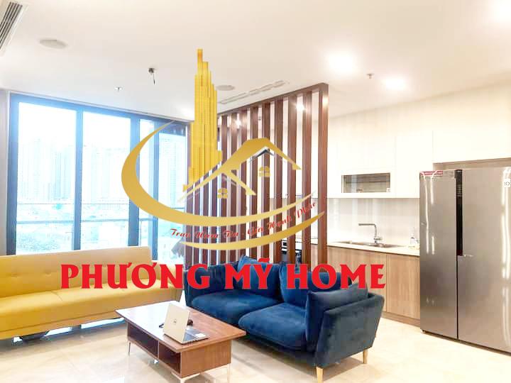 Đang trống sẵn cần cho thuê căn hộ 3PN Vinhomes Ba Son, nội thất cao cấp view sông.