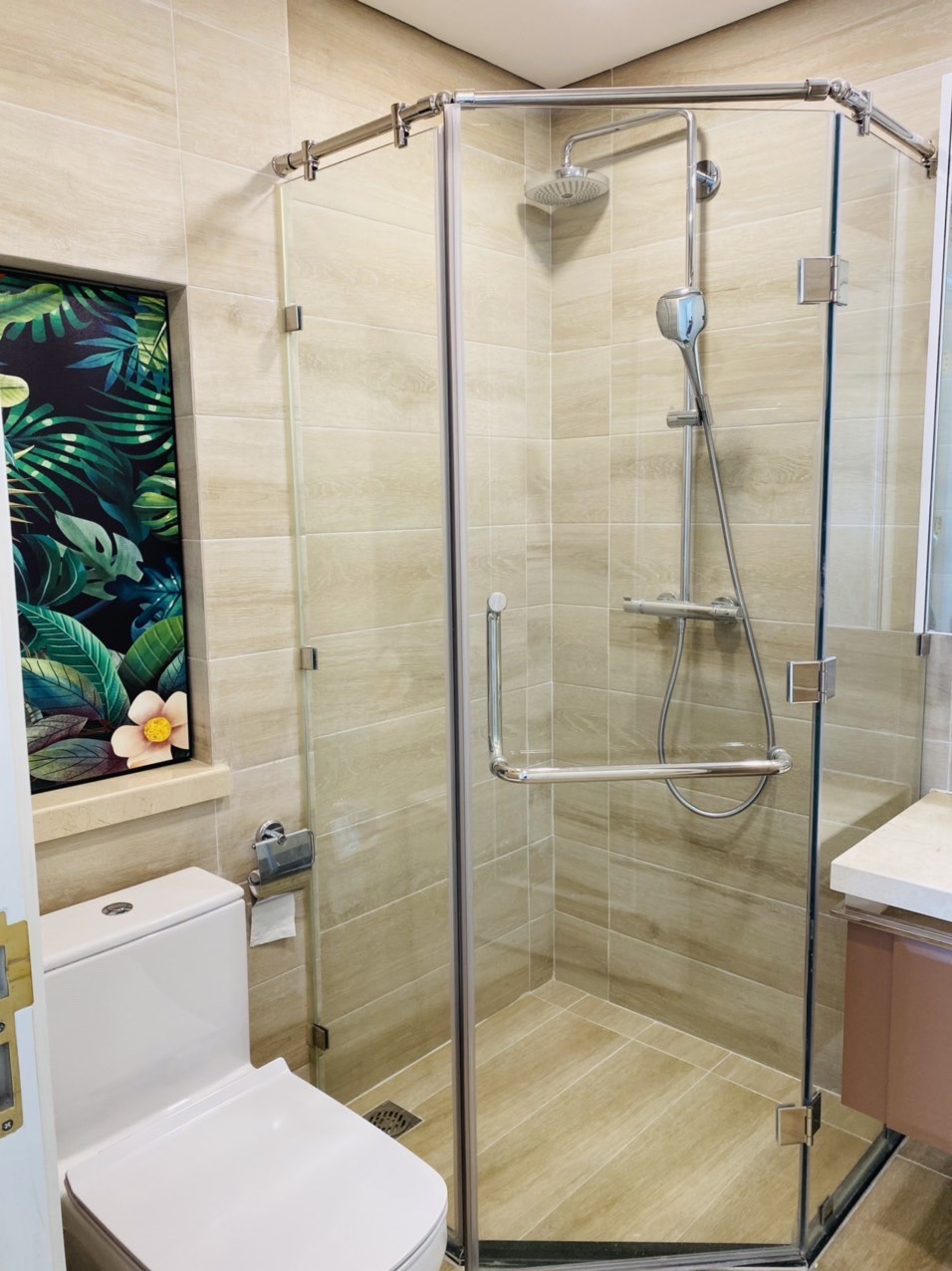 Cho Thuê Căn Hộ 3PN ,120m2 ,view Sông Vinhomes Bason giá 60 triệu nội thất cao cấp