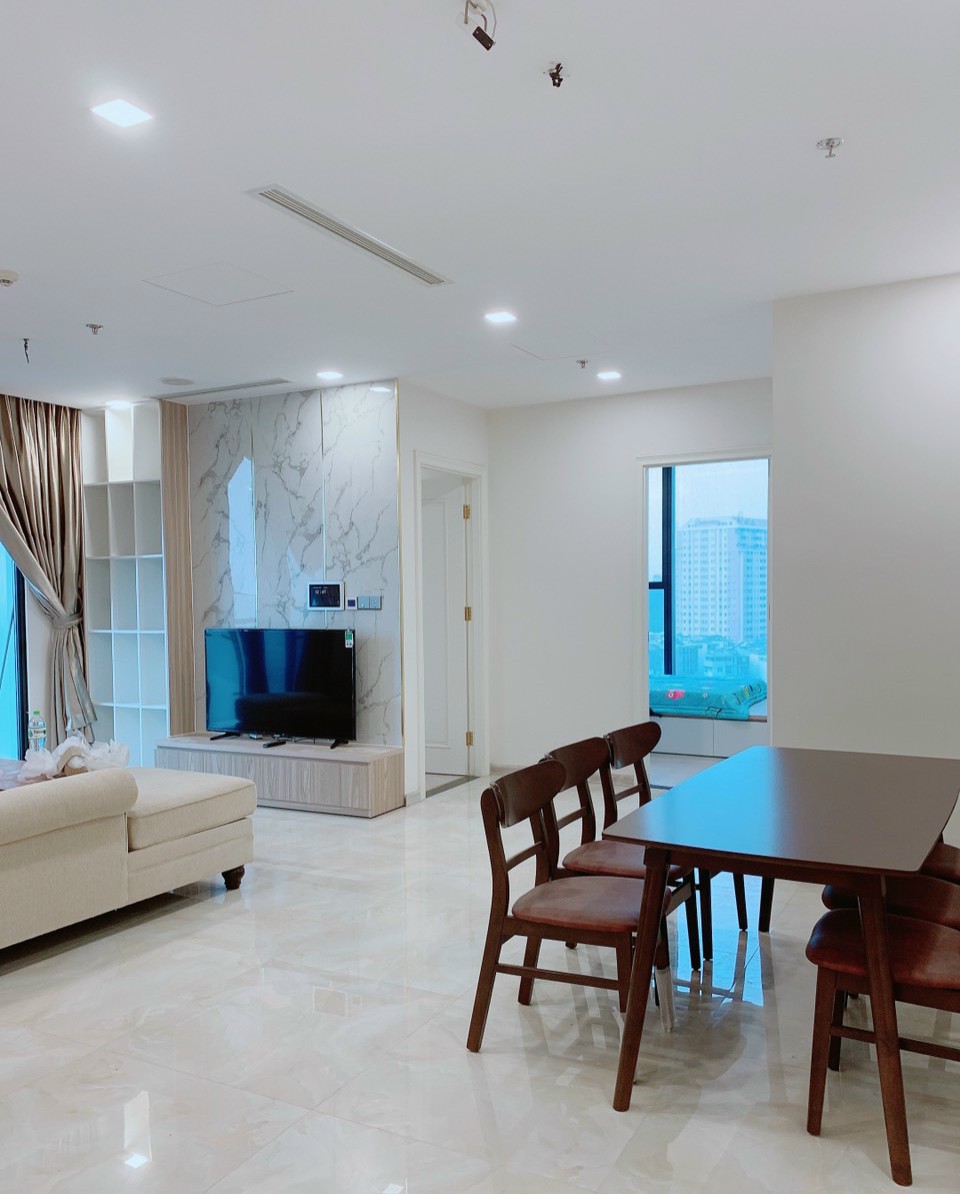 CHO THUÊ CĂN GÓC VINHOMES BASON VIEW SÔNG THỊ NGHÈ 3 PHÒNG NGỦ GIÁ CHỈ 30 tr/th