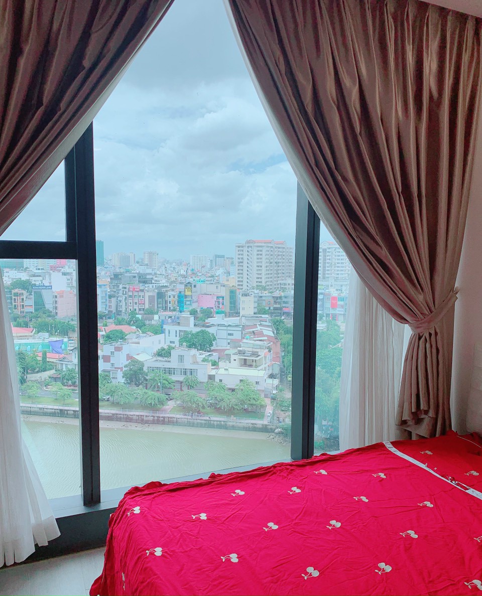 CHO THUÊ CĂN GÓC VINHOMES BASON VIEW SÔNG THỊ NGHÈ 3 PHÒNG NGỦ GIÁ CHỈ 30 tr/th