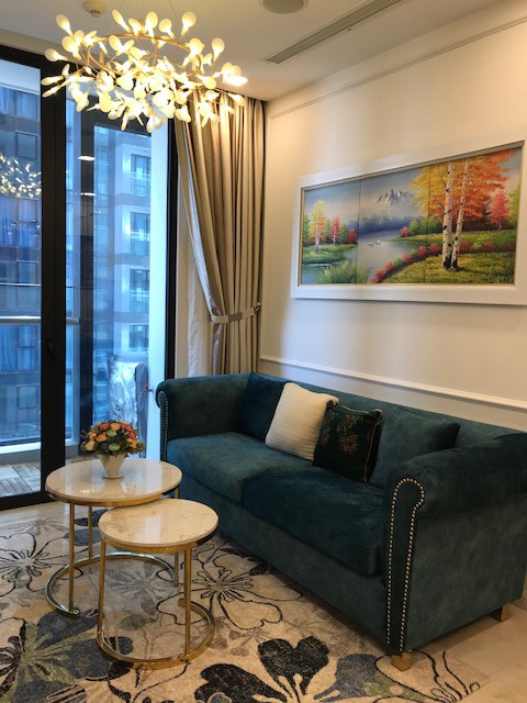 Cho thuê căn hộ 1 phòng ngủ Vinhomes Golden River nội thất sang và hiện đại