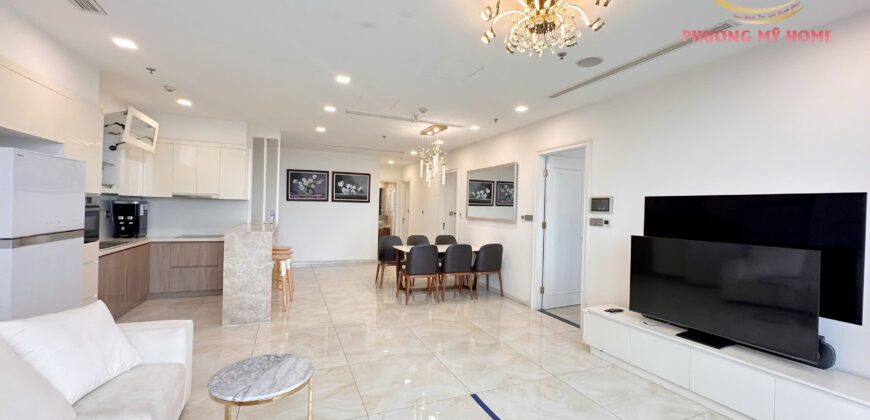 Cho Thuê Căn Hộ 3PN Vinhomes Golden River Q1, 118m², View Sông Sài Gòn, Full Nội Thất, 45 Triệu